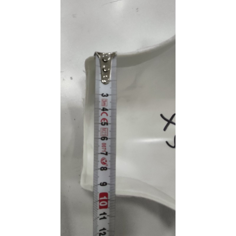 SOPRA PARAURTI POSTERIORE SX COLORE BIANCO IN...