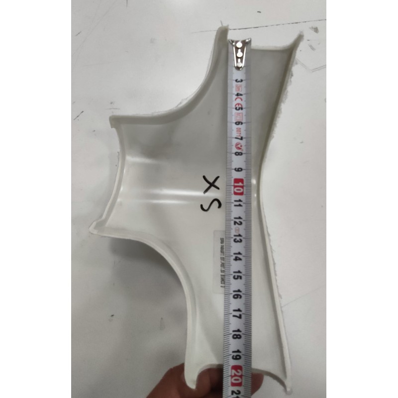 SOPRA PARAURTI POSTERIORE SX COLORE BIANCO IN...