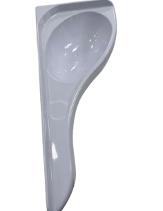 LAVELLO BAGNO COLORE BIANCO PER MOBILVETTA TOP DRIVER...