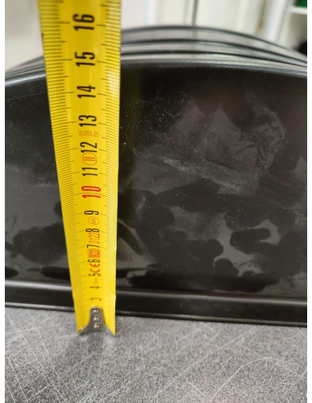 PARAFANGO IN PLASTICA DI COLORE NERO PER DUCATO X250  MOBILVETTA KEA M 71 ANNO 2011