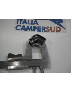 RACCORDO CURVO IN OTTONE MASCHIO DA 1/2  -1/2   FEMMINA