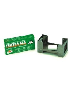 INDIANA COMBUSTIBILE CON  FORNELLO PORTATILE