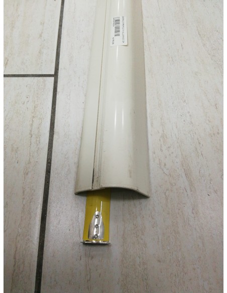 BARRA DI PROFILO IN ALLUMINIO  DA 3 MT GIUNZIONE PARETE/TETTO PER MIZAR 170 E SIMILARI