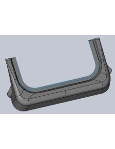 BANDELLA IN PLASTICA GRADINO PER CAMPER TRIGANO GAMMA...