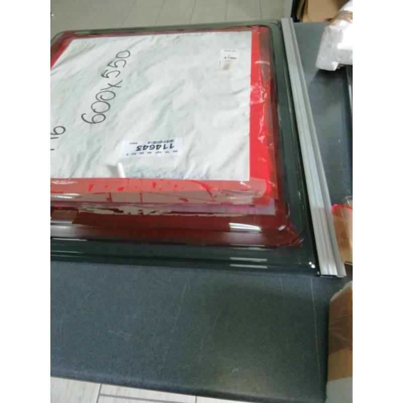FINESTRA A COMPASSO 600X550 MM GRIGIA ROXITE,...