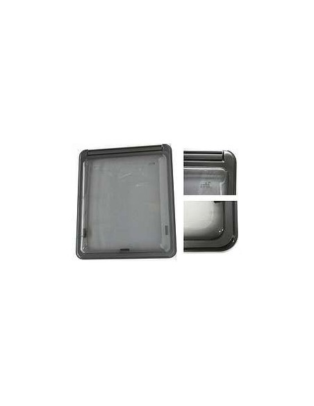 FINESTRA POLYPLASTIC 1450X650 MM CON SERIGRAFIA GRIGIA