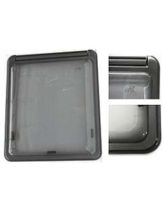 FINESTRA POLYPLASTIC 550X550 MM CON SERIGRAFIA GRIGIA...