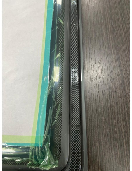FINESTRA POLYPLASTIC 550X550 MM CON SERIGRAFIA GRIGIA OPALINA