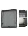 FINESTRA POLYPLASTIC 600X550 MM, CON SERIGRAFIA GRIGIA