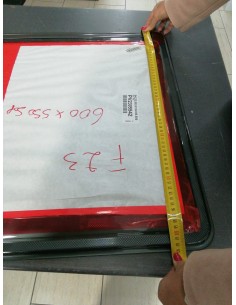 FINESTRA POLYPLASTIC 600X550 MM, CON SERIGRAFIA GRIGIA... 2