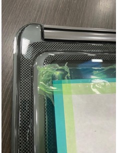 FINESTRA POLYPLASTIC 800X400 MM CON SERIGRAFIA GRIGIA 2