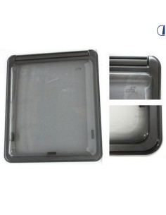 FINESTRA POLYPLASTIC 900X550 MM CON SERIGRAFIA GRIGIA