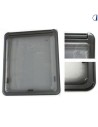 FINESTRA POLYPLASTIC 900X550 MM CON SERIGRAFIA GRIGIA