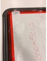FINESTRA POLIPLASTIC A COMPASSO MISURA 1200X520 MM, CON SERIGRAFIA GRIGIA