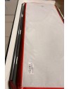 FINESTRA A COMPASSO CON SERIGRAFIA GRIGIA 1300X550
