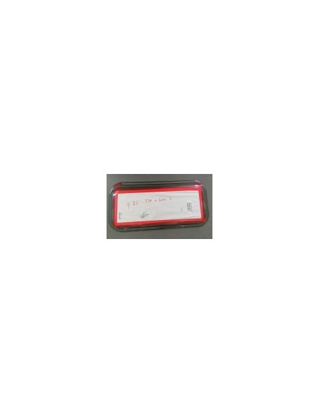 FINESTRA A COMPASSO CON SERIGRAFIA GRIGIA 700X300 MM
