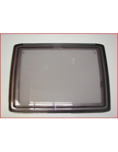 FINESTRA A COMPASSO POLIPLASTIC CON SERIGRAFIA GRIGIA,...