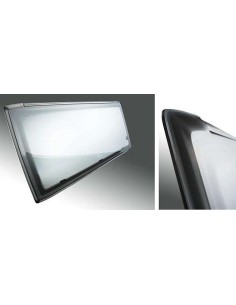 FINESTRA POLYPLASTIC 700X300 MM CON SERIGRAFIA GRIGIA