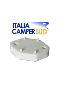 BASETTA DI SPESSORE IN PLASTICA BIANCA