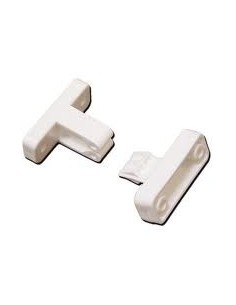 FERMA PORTE BIANCO AD INCASTRO 47MM