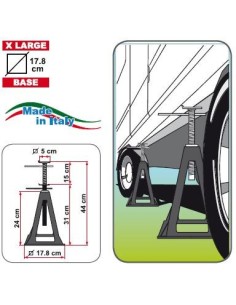 KIT 4 MARTINETTI IN PLASTICA RESISTENTI AI RAGGI UV...