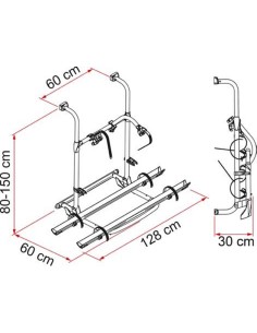CARRY BIKE PRO PER BICI E BIKE 2
