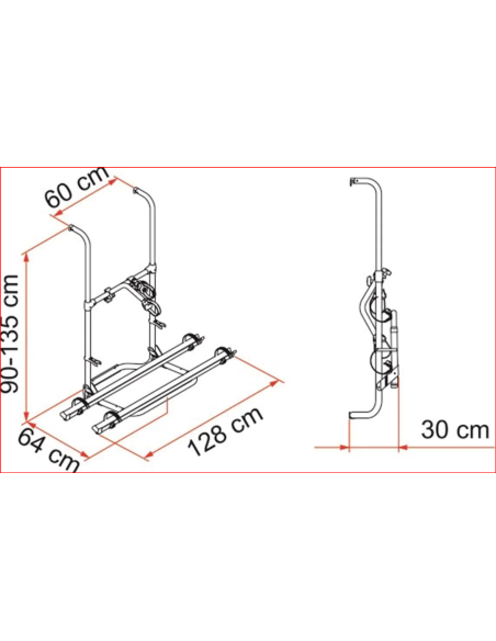 CARRY BIKE PRO HYMER-DETHLEFFS
