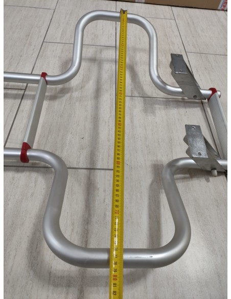 SCALETTA ESTERNA FIAMMA PER DUCATO FURGONATO,  MONTAGGIO DA PRIMA DEL 2006