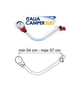 BIKE BLOCK PRO 4 BLOCCA BICI PER 4 BICI FIAMMA ROSSO