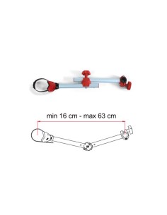 BLOCCA BICI PRO D2 ROSSO FIAMMA