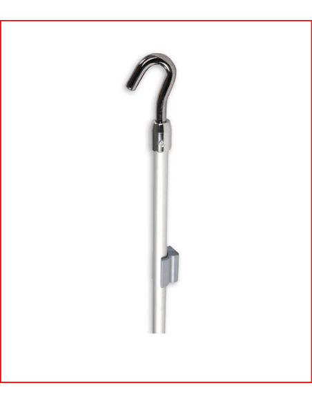 ASTA  TENDALINO HAND CRANK STANDARD  IN ALLUMINIO DA 137 CM FIAMMA