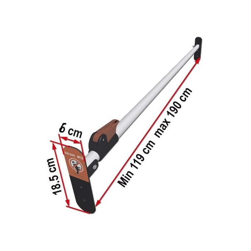 DUO SAFE PRO BARRE DI BLOCCO PORTIERE FIAMMA