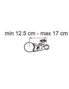 BIKE BLOCK BRACCIO PER LA PRIMA BICI NERO PRO S1