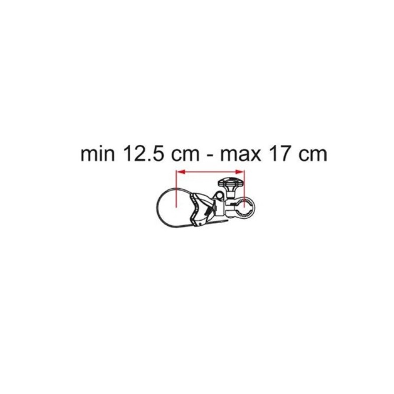 BIKE BLOCK BRACCIO PER LA PRIMA BICI NERO PRO S1