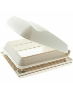 OBLO  VENT 28 F CUPOLA BIANCA MISURA 28X28