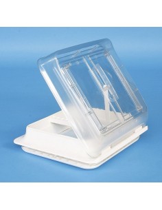 OBLO  VENT 28 F CUPOLA TRASPARENTE MISURA 28X28