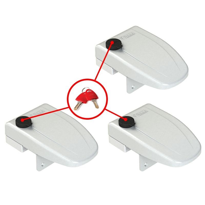 SAFE DOOR FRAME 3, KIT DI SERRATURA 3 PEZZI CON...
