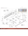 COPERTURA CUFFIA LATO SX PER VERANDA FIAMMA F45S