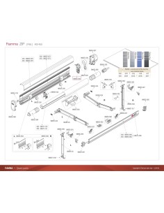FLANGIA PER TENDALINO F45 VERANDA FIAMMA 2