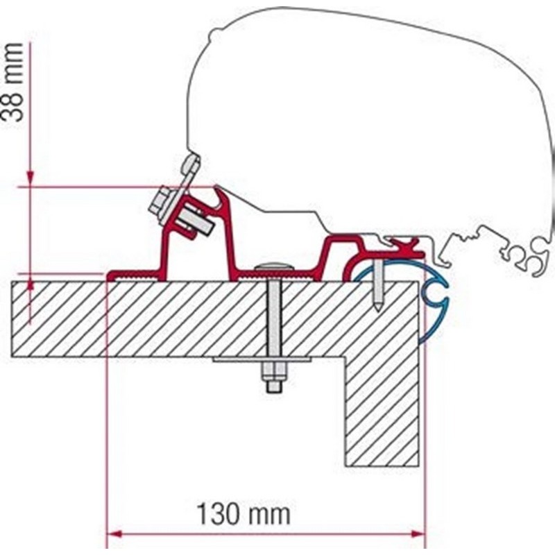 STAFFE PER VERANDA F 80S/F 65 S