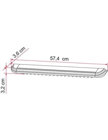LUCE ESTERNA LED AWNING LIGHT CON 31 LED FIAMMA