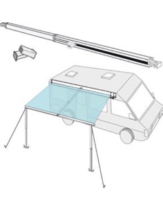 KIT ASTA DI TENSIONE CENTRALE PER VERANDA FIAMMA RAFTER 2