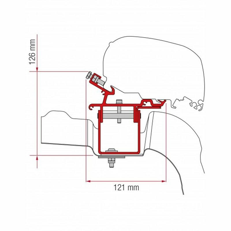 KIT 3 STAFFE ARCA F80/F65 MOBILVETK-YACHT