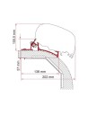KIT 3 STAFFE ARCA F80/F65 MOBILVETTA K-YACHT