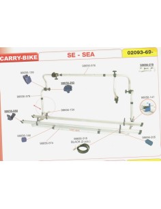 CURVA DI ATTACCO INFERIORE PORTABICI SEA