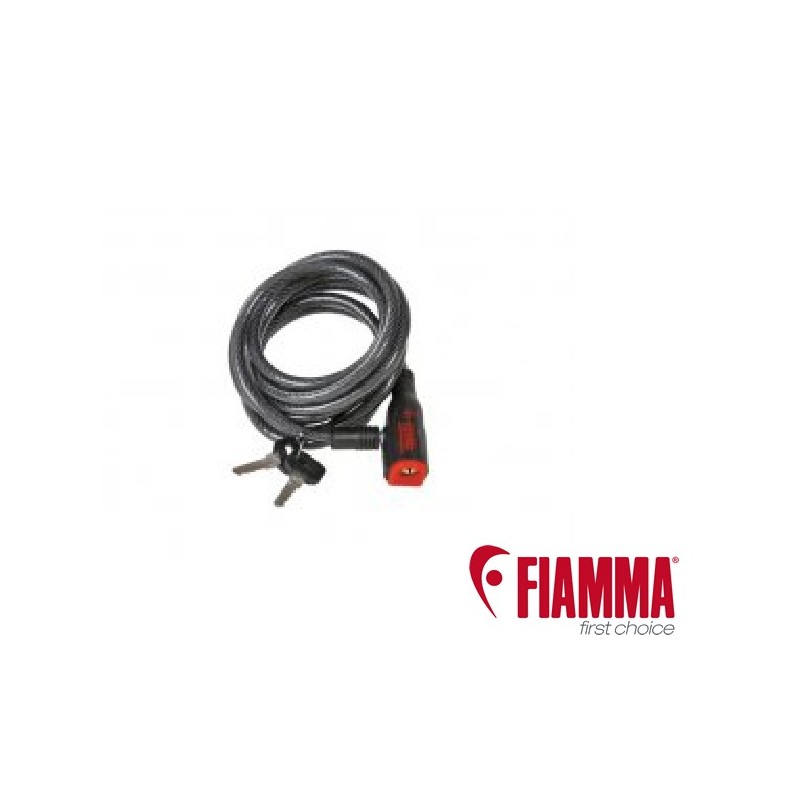 ANTIFURTO PER BICI FIAMMA CON CAVO D'ACCIAIO DA...