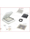 COPERCHIO BIANCO PER OBLO 40X40 FIAMMA