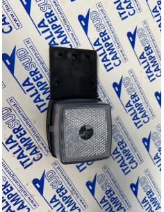 FANALINO 3607 ANTERIORE/BANDELLA PER CARRELLI CON GOMMA