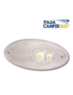 LUCE INGOMBRO OVALE ANTERIORE, BIANCA A LED
