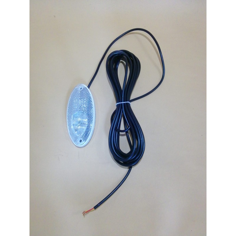 LUCE INGOMBRO OVALE ANTERIORE, BIANCA A LED